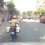 CSGT TPHCM mở đường, đưa sản phụ chuyển dạ nguy cấp đến bệnh viện an toàn