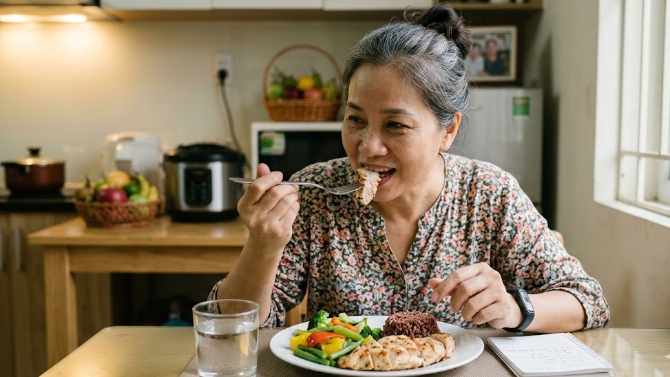 Ăn nhiều thịt hay rau củ giúp giảm mỡ bụng nhanh hơn?- Ảnh 2.