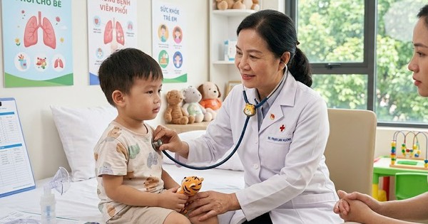 Viêm phổi ở trẻ em: Phát hiện sớm và dùng thuốc đúng cách