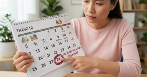 Chậm kinh sau ngừng biện pháp tránh thai nội tiết tố có đáng lo?