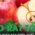 Táo rất tốt cho sức khoẻ nhưng bộ phận này không nên ăn nhiều vì chứa chất độc