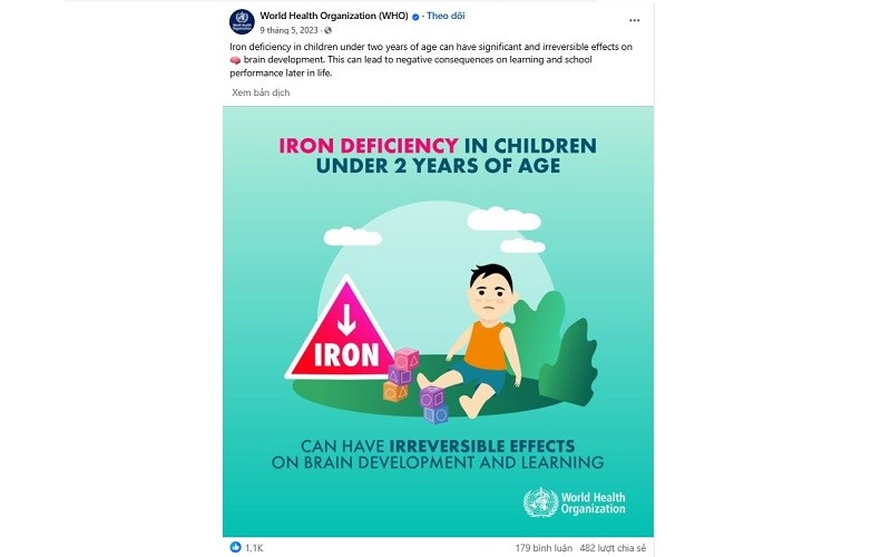 Tại sao cần bổ sung sắt dự phòng cho trẻ lười ăn thịt cá?- Ảnh 2.