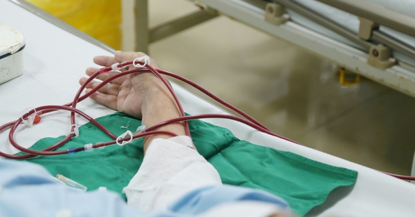 ‘Ngôi nhà’ của những người chạy thận ở phía trong chợ Giời