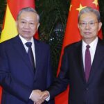 Tổng Bí thư, Chủ tịch nước Tô Lâm hội kiến Ủy viên trưởng Nhân đại toàn quốc Trung Quốc