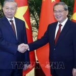 Tổng Bí thư, Chủ tịch nước Tô Lâm hội kiến Thủ tướng Trung Quốc Lý Cường