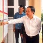 Người dân giáo xứ Đồng Bình đặt trọn niềm tin từ những lá phiếu bầu