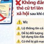 Vì sao không nên đăng thẻ cử tri lên mạng xã hội?