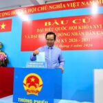 31 xã, phường trên địa bàn TPHCM đạt 100% cử tri đi bỏ phiếu bầu cử