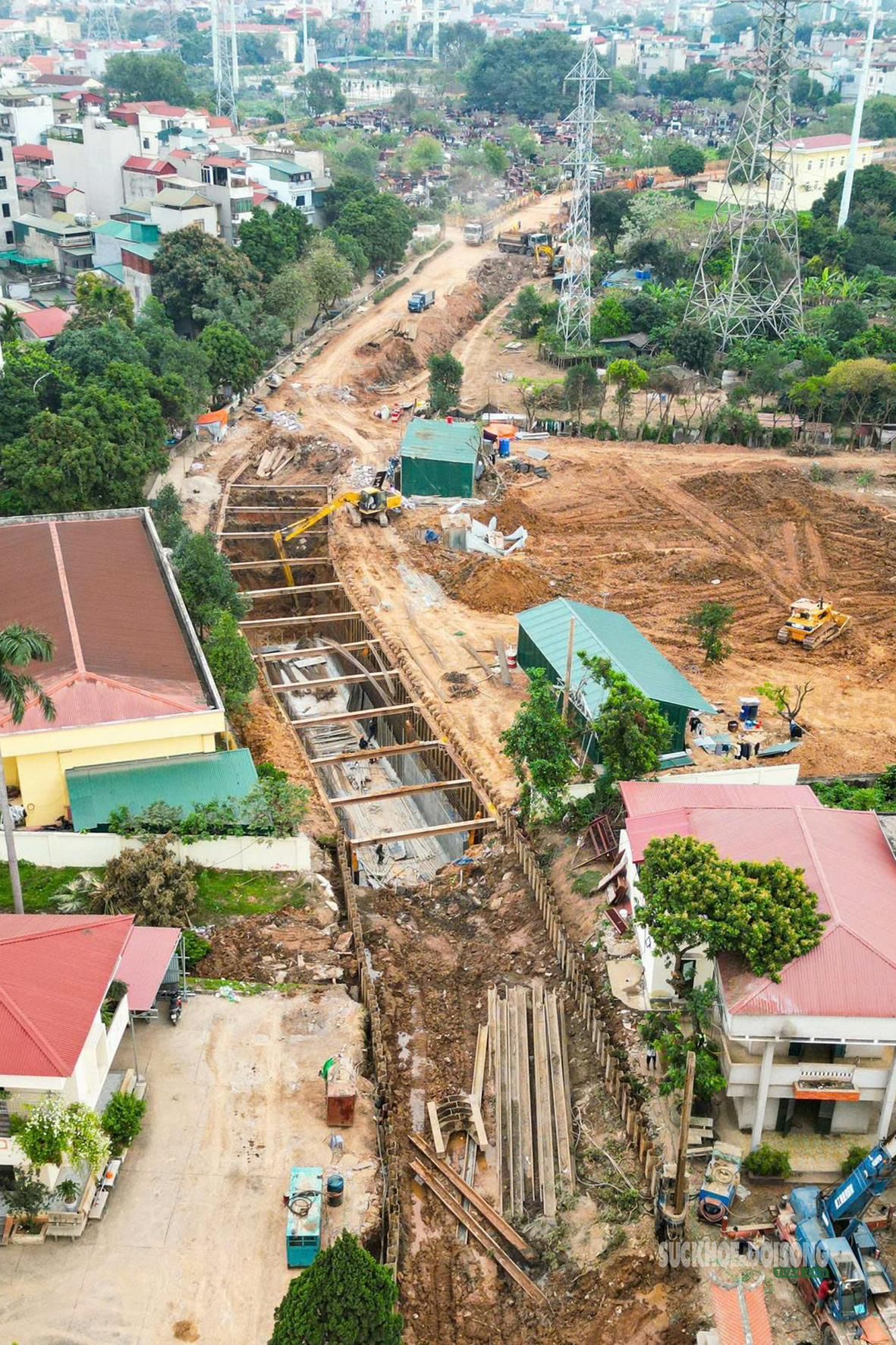 Đại công trường 920 tỷ đồng 'giải cứu' ngập úng phía Tây Bắc Hà Nội- Ảnh 5.