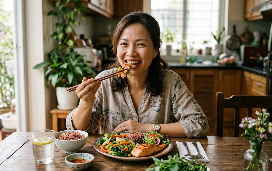 Đi bộ có giúp phụ nữ tuổi 40+ giảm mỡ bụng không?- Ảnh 3.