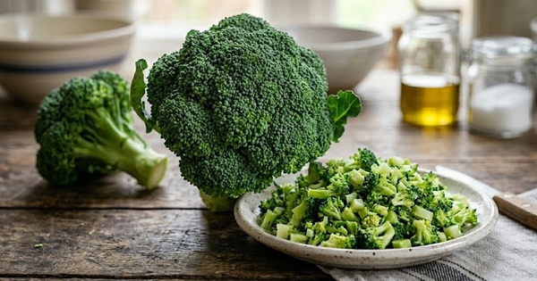 Lý do nên cắt nhỏ súp lơ xanh trước khi nấu 90 phút