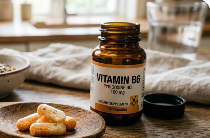 Vitamin B6: Khi nào nên ưu tiên dùng thuốc, khi nào chỉ cần bổ sung qua thực phẩm?- Ảnh 1. Vitamin B6: Khi nào nên ưu tiên dùng thuốc, khi nào chỉ cần bổ sung qua thực phẩm?- Ảnh 1.