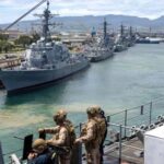 Bệ phóng lạ tại vị trí ‘đắt giá’ trên tàu chiến Mỹ