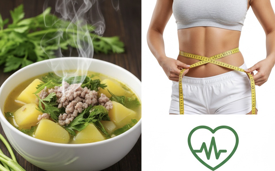 Canh khoai tây rau cần có tác dụng gì? Món ăn tốt cho huyết áp và cân nặng ít người biết