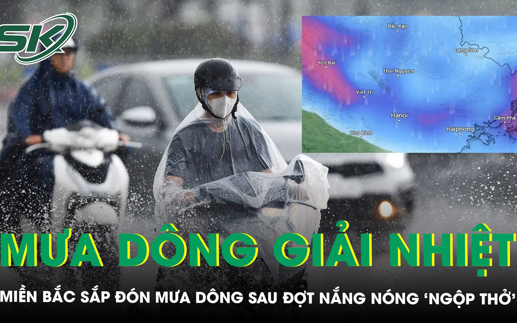 Miền Bắc sắp đón mưa dông giải nhiệt sau đợt nắng nóng ‘ngộp thở’ hiếm gặp 10 năm qua