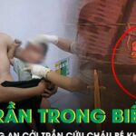 Chiến sĩ công an liều mình cởi trần băng qua lửa dữ cứu cháu bé 13 tháng tuổi