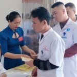 Hình ảnh cử tri đặc khu Bạch Long Vĩ đi bầu cử sớm một ngày