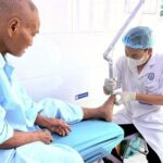 Ứng dụng kỹ thuật cao, Bệnh viện Nội tiết Nghệ An nâng hiệu quả điều trị loét bàn chân