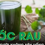 Nước rau má tốt nhưng 6 nhóm người không nên uống
