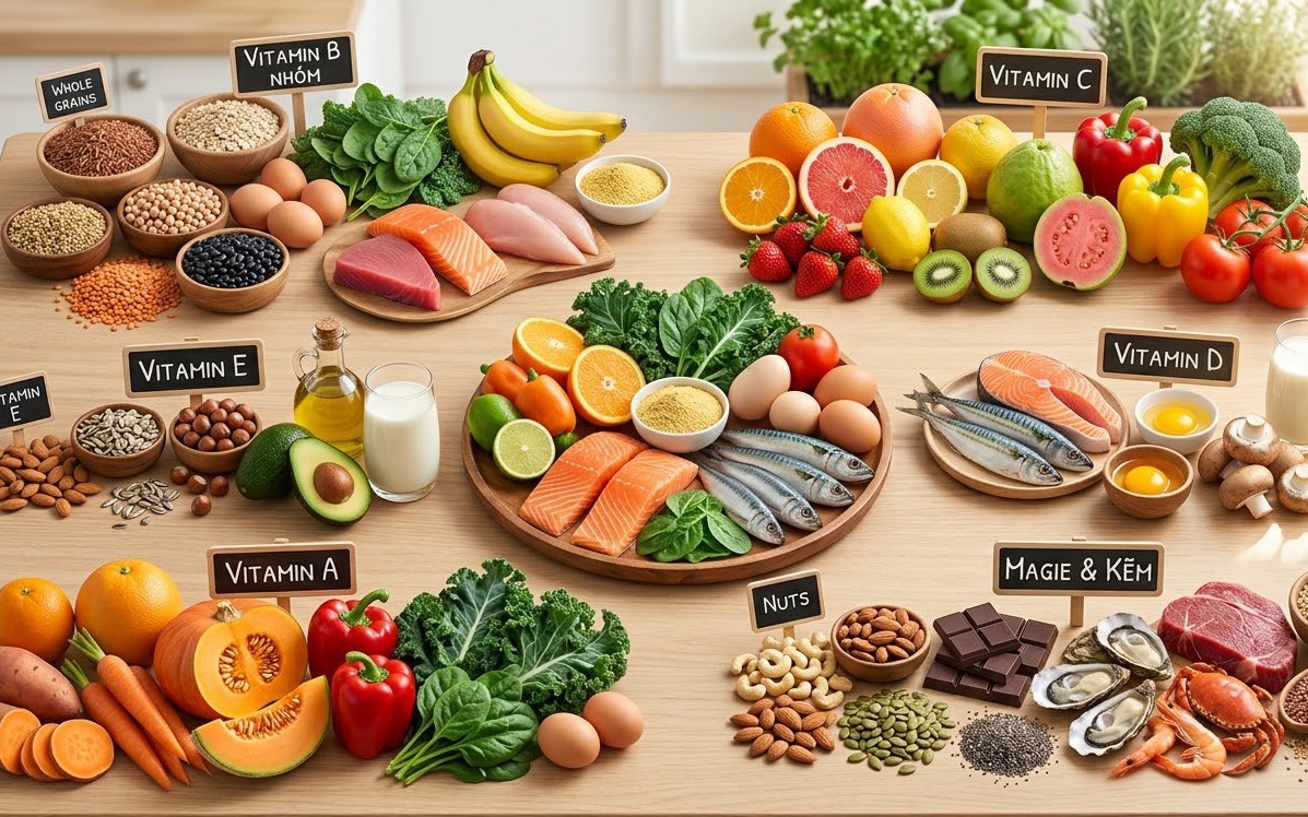 Phụ nữ nên bổ sung những loại vitamin nào mỗi ngày?