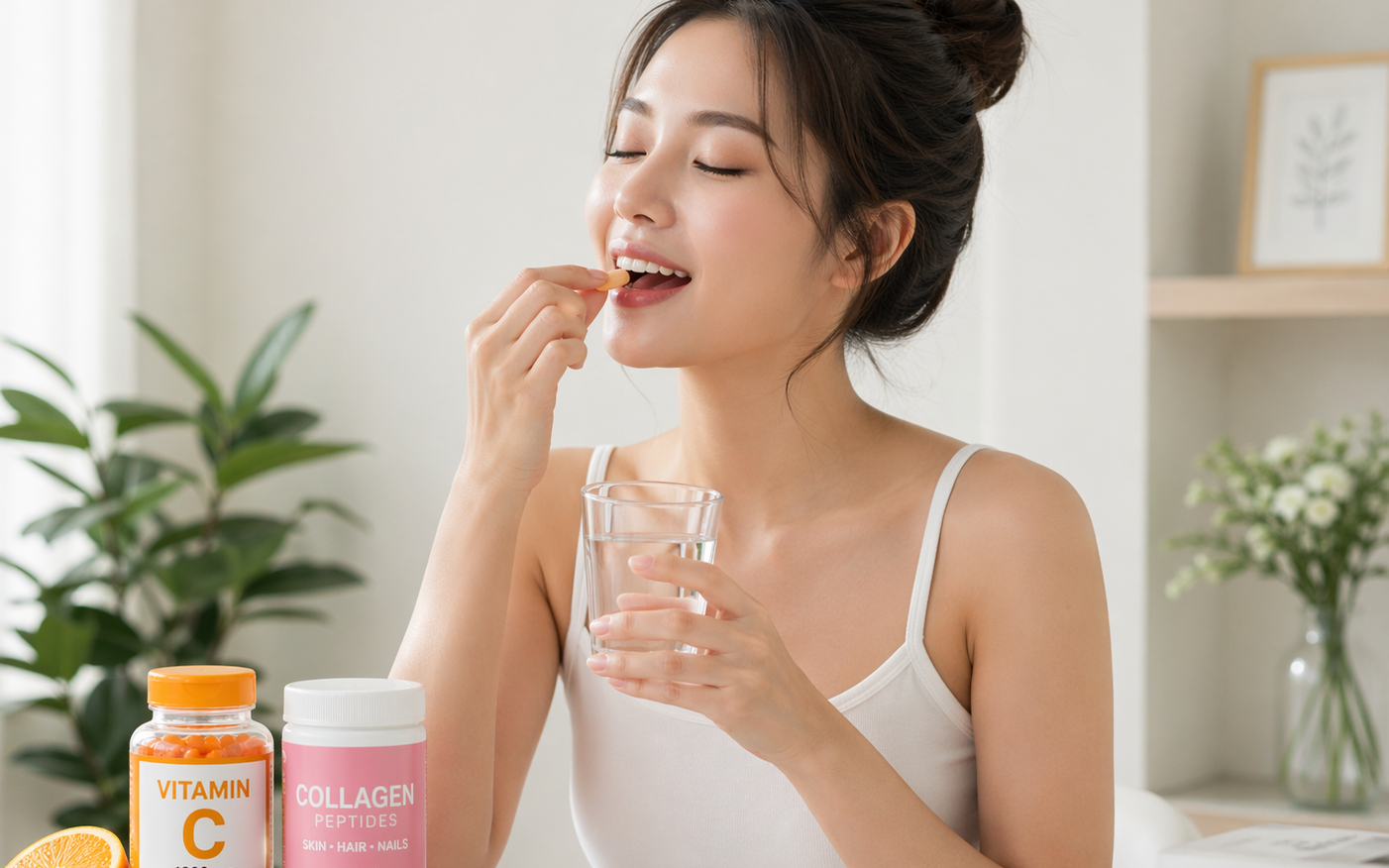 Có nên bổ sung collagen và vitamin C cùng nhau?