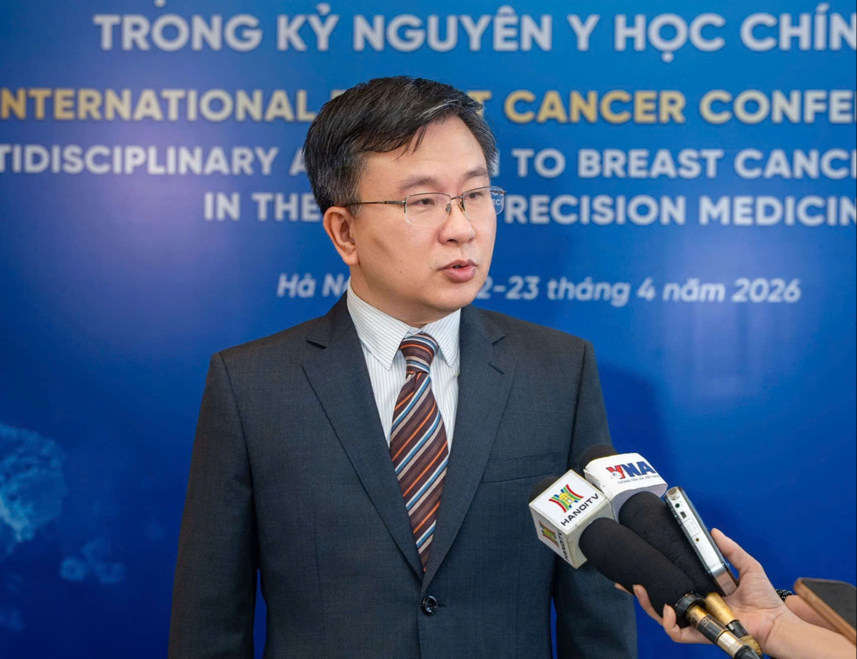 Điều trị ung thư vú bước vào kỷ nguyên y học chính xác, tỷ lệ sống tăng rõ rệt- Ảnh 1. Điều trị ung thư vú bước vào kỷ nguyên y học chính xác, tỷ lệ sống tăng rõ rệt- Ảnh 1.