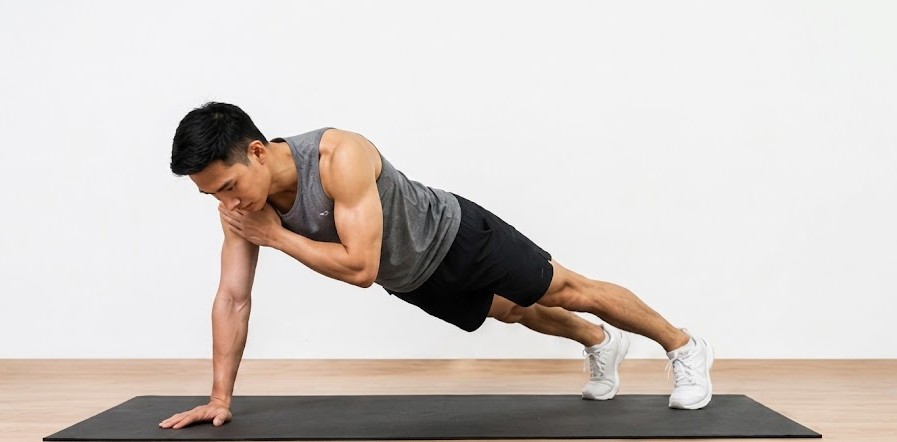 7 bài tập plank giảm mỡ toàn thân tại nhà- Ảnh 6. 7 bài tập plank giảm mỡ toàn thân tại nhà- Ảnh 6.