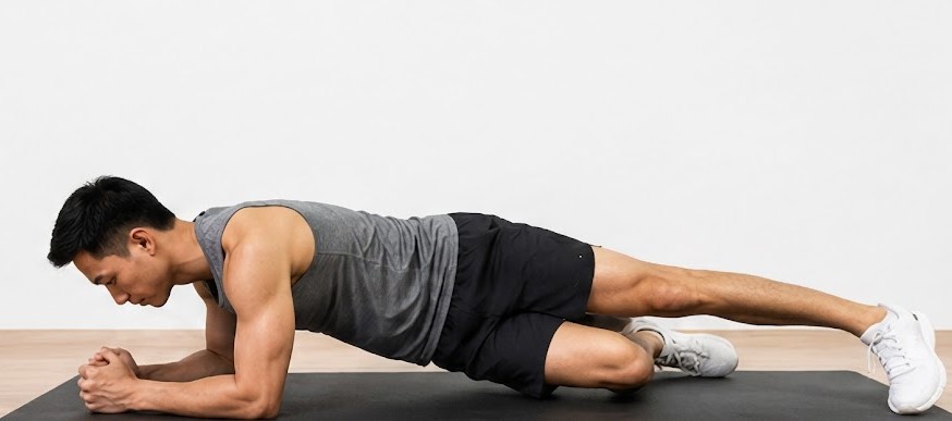 7 bài tập plank giảm mỡ toàn thân tại nhà- Ảnh 7. 7 bài tập plank giảm mỡ toàn thân tại nhà- Ảnh 7.