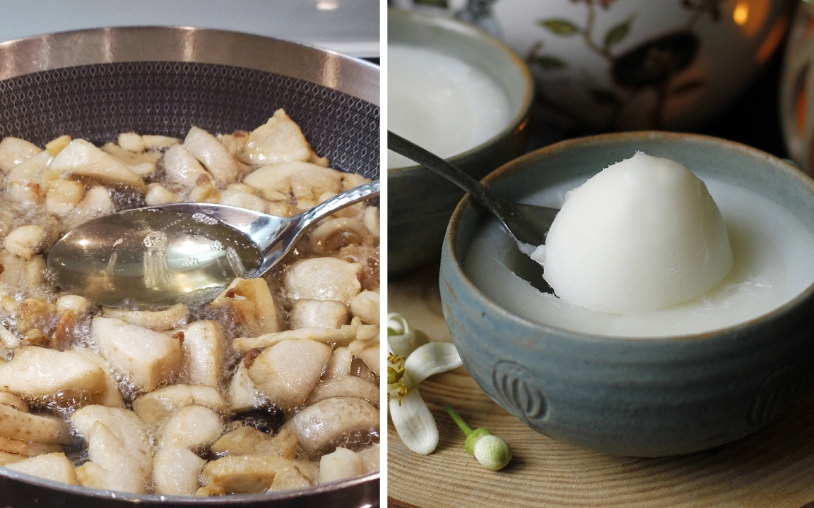 Mỡ lợn và dưỡng sinh chải đầu giúp mái tóc khỏe đẹp- Ảnh 2. Mỡ lợn và dưỡng sinh chải đầu giúp mái tóc khỏe đẹp- Ảnh 2.
