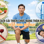 Cách cải thiện chức năng thận kém có thể áp dụng mỗi ngày