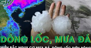 Miền Bắc sắp đón mưa dông liên tiếp, nguy cơ lốc sét, mưa đá gia tăng