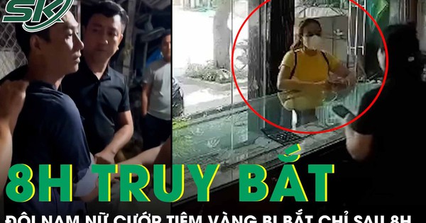 8 giờ truy bắt đôi nam nữ rủ nhau cướp tiệm vàng tại Hà Tĩnh