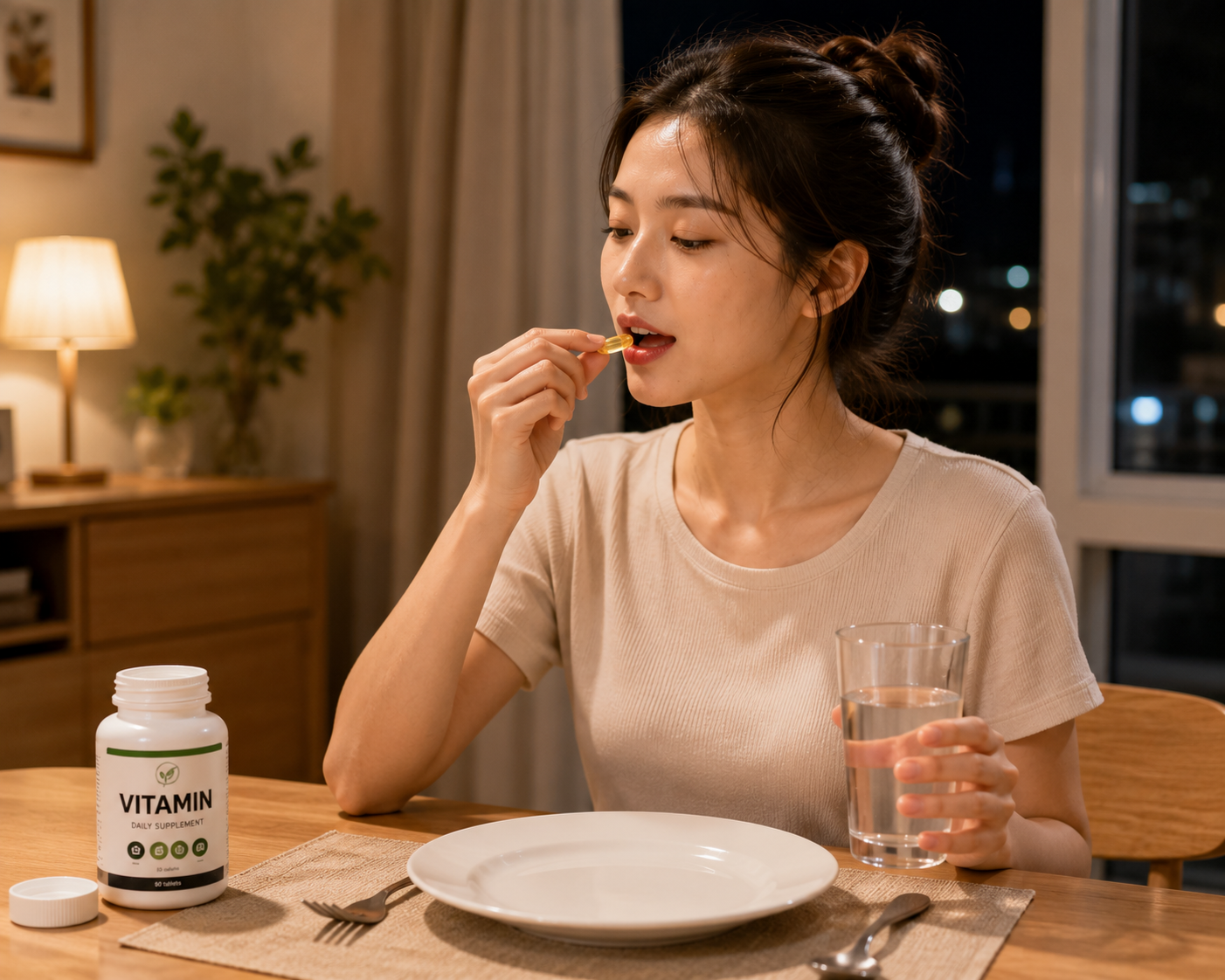 Uống vitamin và khoáng chất vào buổi sáng hay buổi tối tốt hơn?- Ảnh 3.