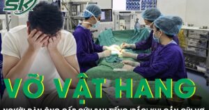 Nghe tiếng ‘rắc’ khi gần gũi vợ, người đàn ông nhập viện cấp cứu vì vỡ vật hang