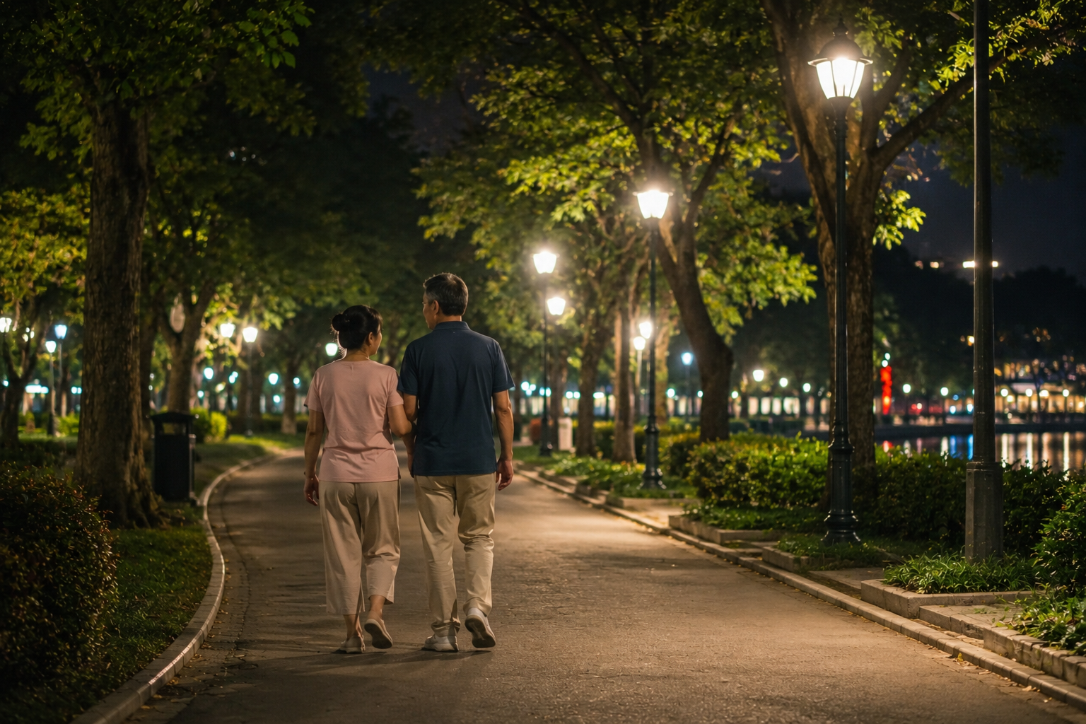 Vì sao đi bộ sau bữa ăn được xem là 'thói quen trường thọ'?- Ảnh 1. Vì sao đi bộ sau bữa ăn được xem là 'thói quen trường thọ'?- Ảnh 1.