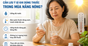 Nắng nóng có thể làm tăng nguy cơ tác dụng phụ thuốc ở người bệnh mạn tính