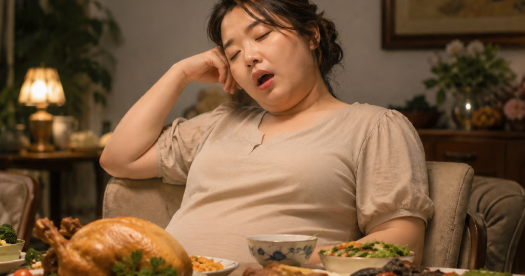 Vì sao vừa ăn xong đã buồn ngủ?