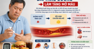 Điểm mới hướng dẫn điều trị tăng mỡ máu cho người đái tháo đường