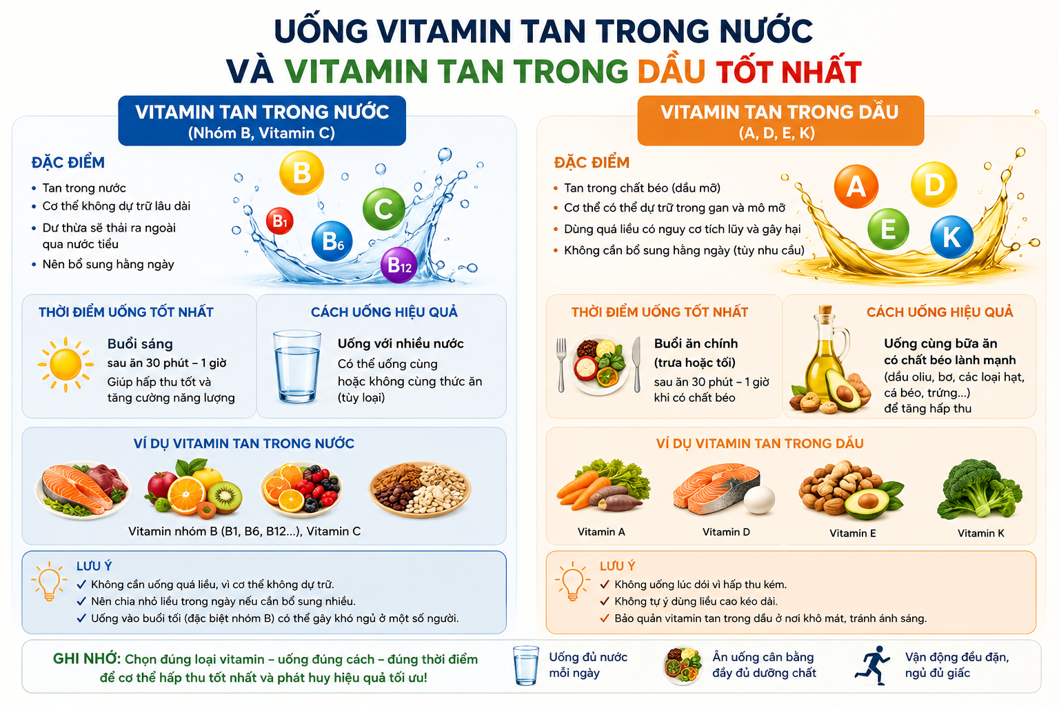Uống vitamin vào thời điểm nào tốt nhất? - Ảnh 1. Uống vitamin vào thời điểm nào tốt nhất? - Ảnh 1.