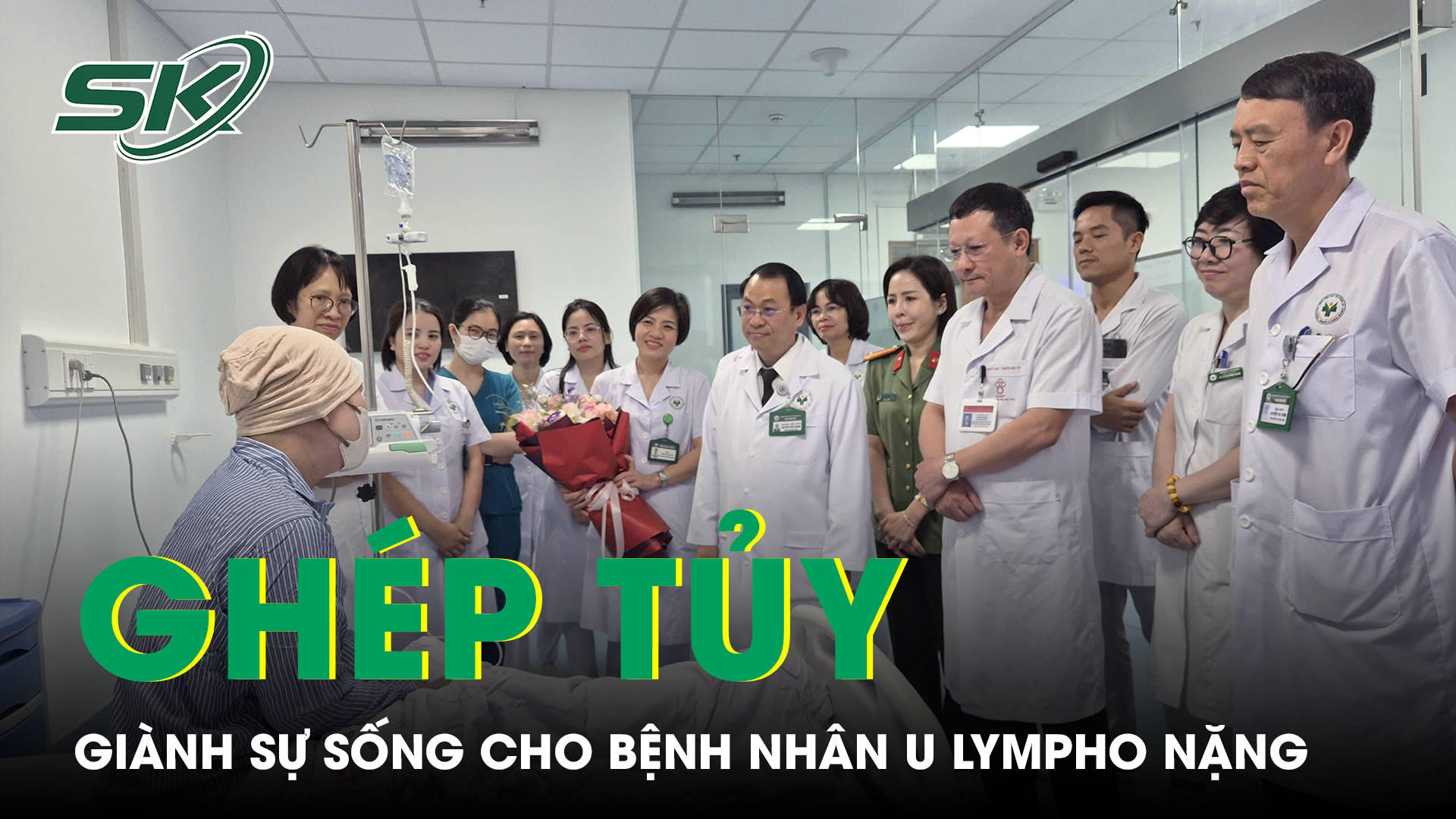 Ghép tủy giành sự sống cho bệnh nhân u lympho nặng - Ảnh 1. Ghép tủy giành sự sống cho bệnh nhân u lympho nặng - Ảnh 1.