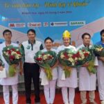 Nhân viên y tế sôi nổi trổ tài tại hội thi Vệ sinh tay ở Khánh Hòa