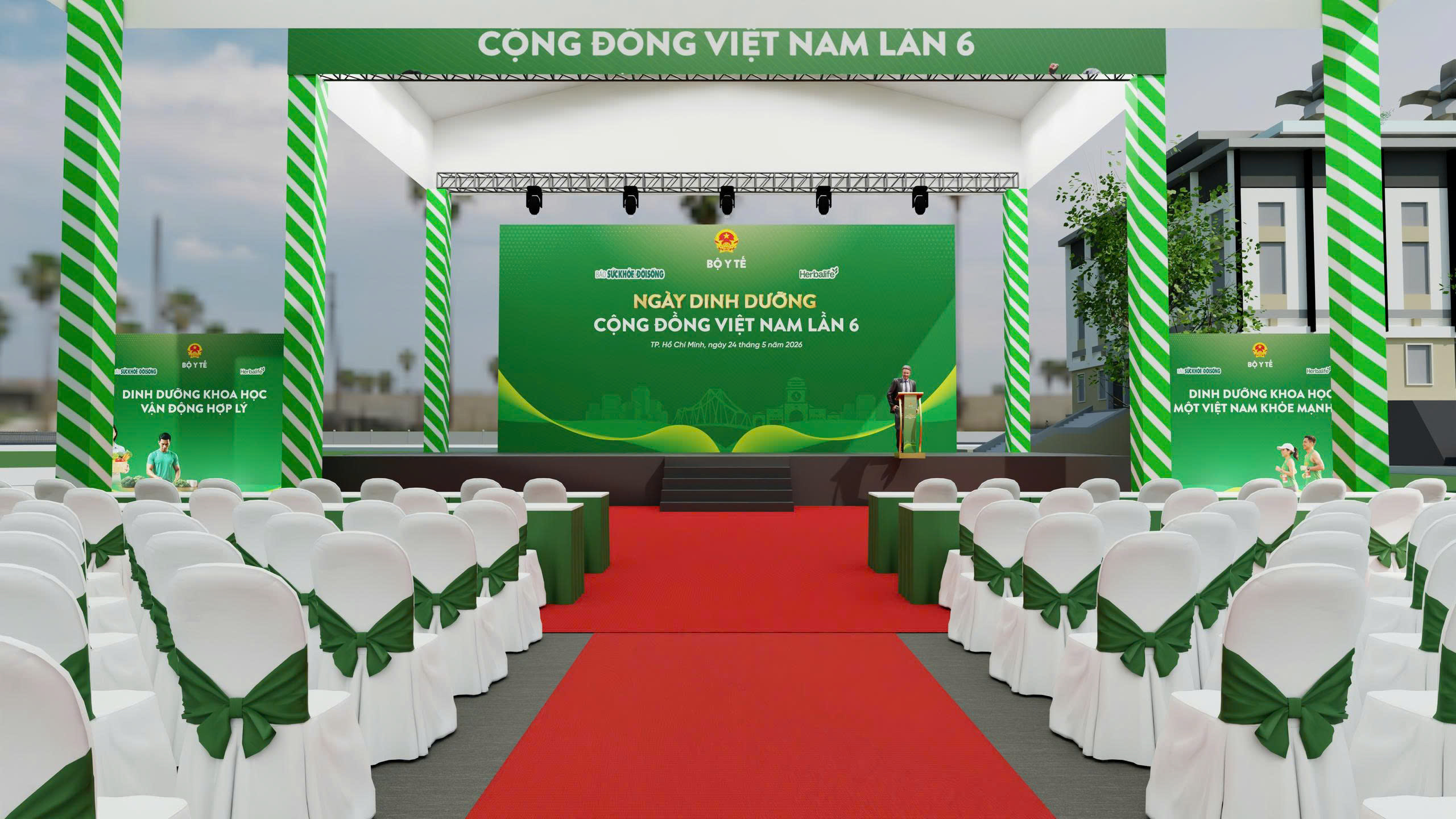 Hé lộ phối cảnh 'Ngày Dinh dưỡng cộng đồng Việt Nam' Lần 6 tại TP.HCM- Ảnh 4. Hé lộ phối cảnh 'Ngày Dinh dưỡng cộng đồng Việt Nam' Lần 6 tại TP.HCM- Ảnh 4.