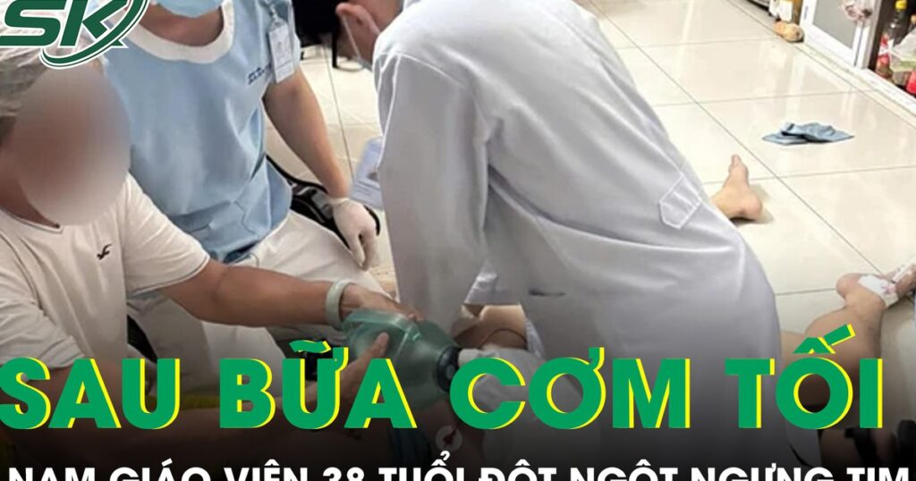Nam giáo viên 38 tuổi đột ngột ngưng tim sau bữa cơm tối vì chủ quan với tăng huyết áp