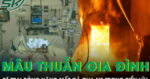 Căn nhà chìm trong biển lửa sau mâu thuẫn gia đình, bé 4 tuổi bỏng hơn 90% cơ thể
