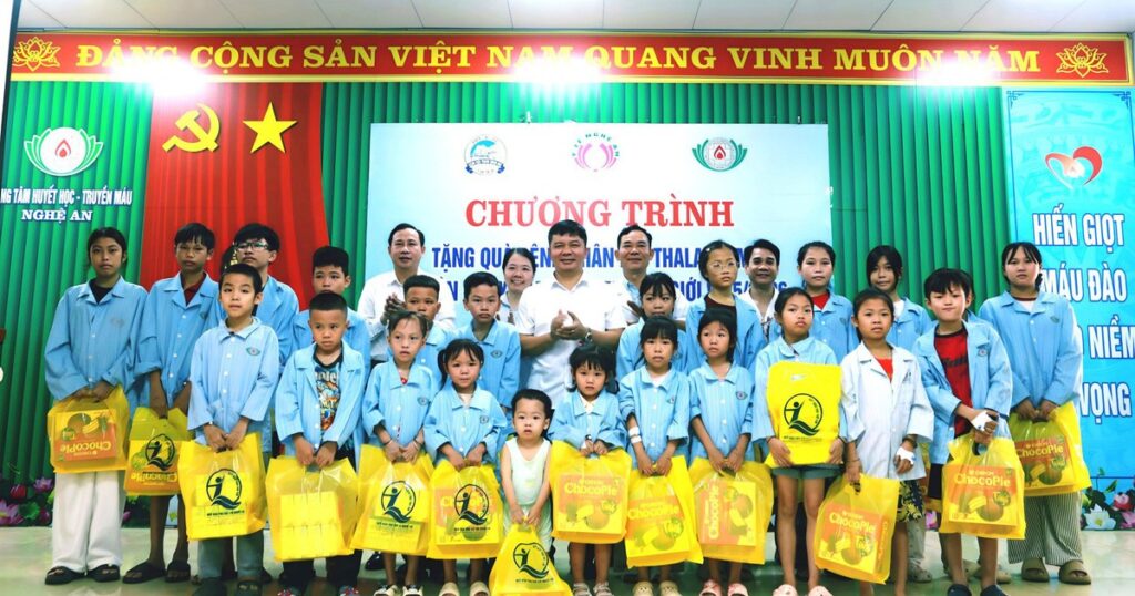 Thêm cơ hội điều trị chuyên sâu cho bệnh nhân Thalassemia tại Nghệ An