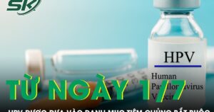 HPV chính thức được đưa vào danh mục tiêm chủng bắt buộc từ 1/7/2026