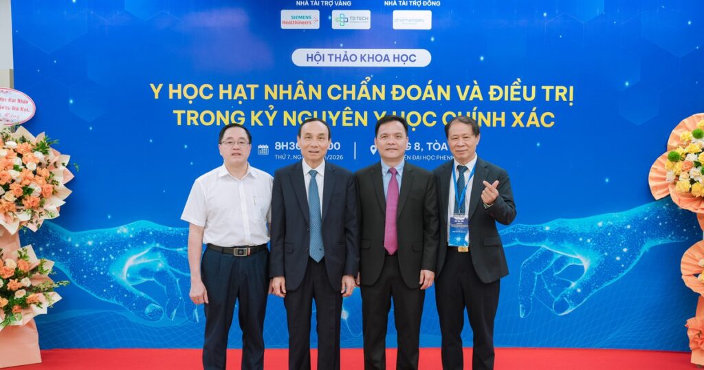 Hội thảo Y học hạt nhân 2026 PhenikaaMec: Kết nối chuyên gia quốc tế cập nhật xu hướng điều trị ung thư mới