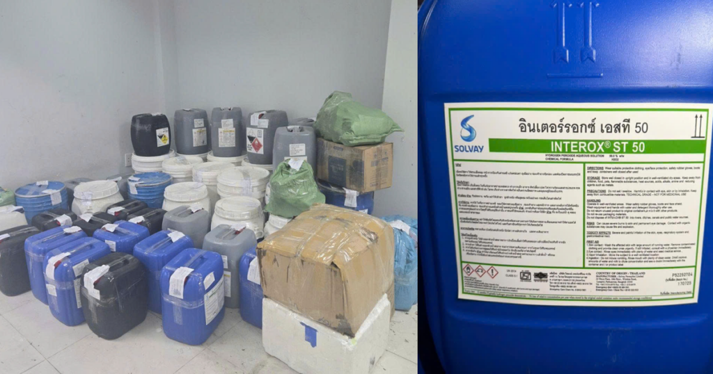 Triệt phá đường dây sản xuất giấm giả từ acid công nghiệp tại TPHCM