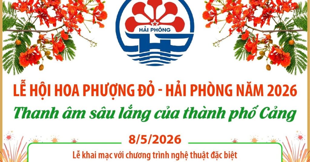 Lễ hội Hoa Phượng Đỏ – Hải Phòng năm 2026: Thanh âm sâu lắng của thành phố Cảng