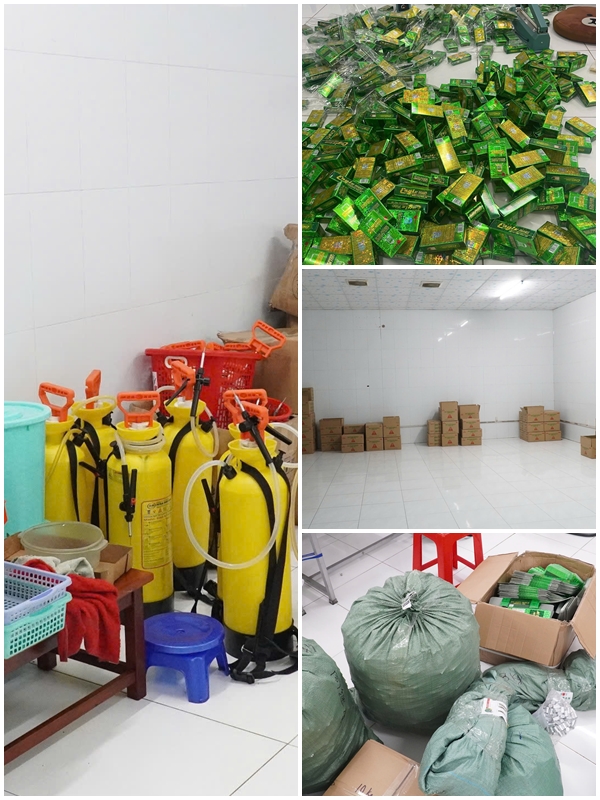 dau-gio-gia-17791656610591388256141 Phá đường dây sản xuất, buôn bán dầu gió giả nhãn hiệu ‘EAGLE BRAND’ quy mô lớn- Ảnh 2.